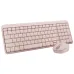 Logitech MK250 Bluetooth Keyboard Mouse Combo - Rose